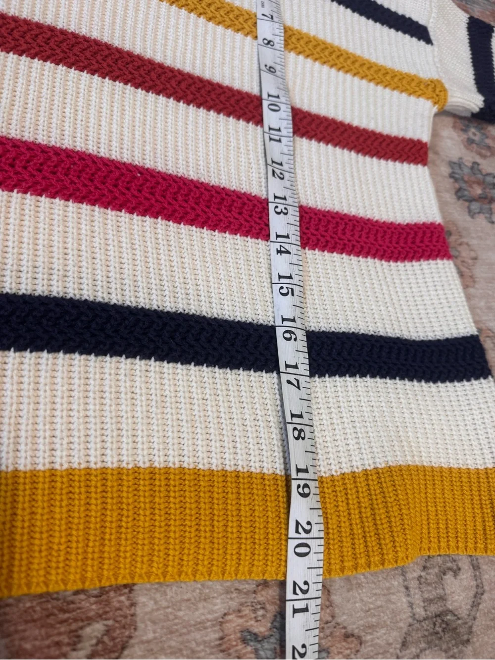 J. Crew•The Reeds Crewneck Striped Sweater